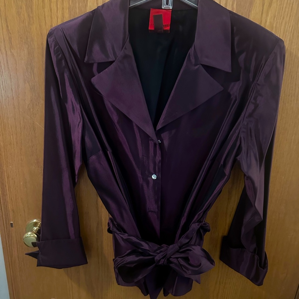 Sateen Dress Bouse